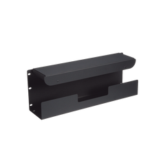Accesorio Pasacables Para Rack Estándar de 19 in, 4 UR, Capacidad de 260 Cables Cat6, 4.5 in de Profundidad, Color Negro