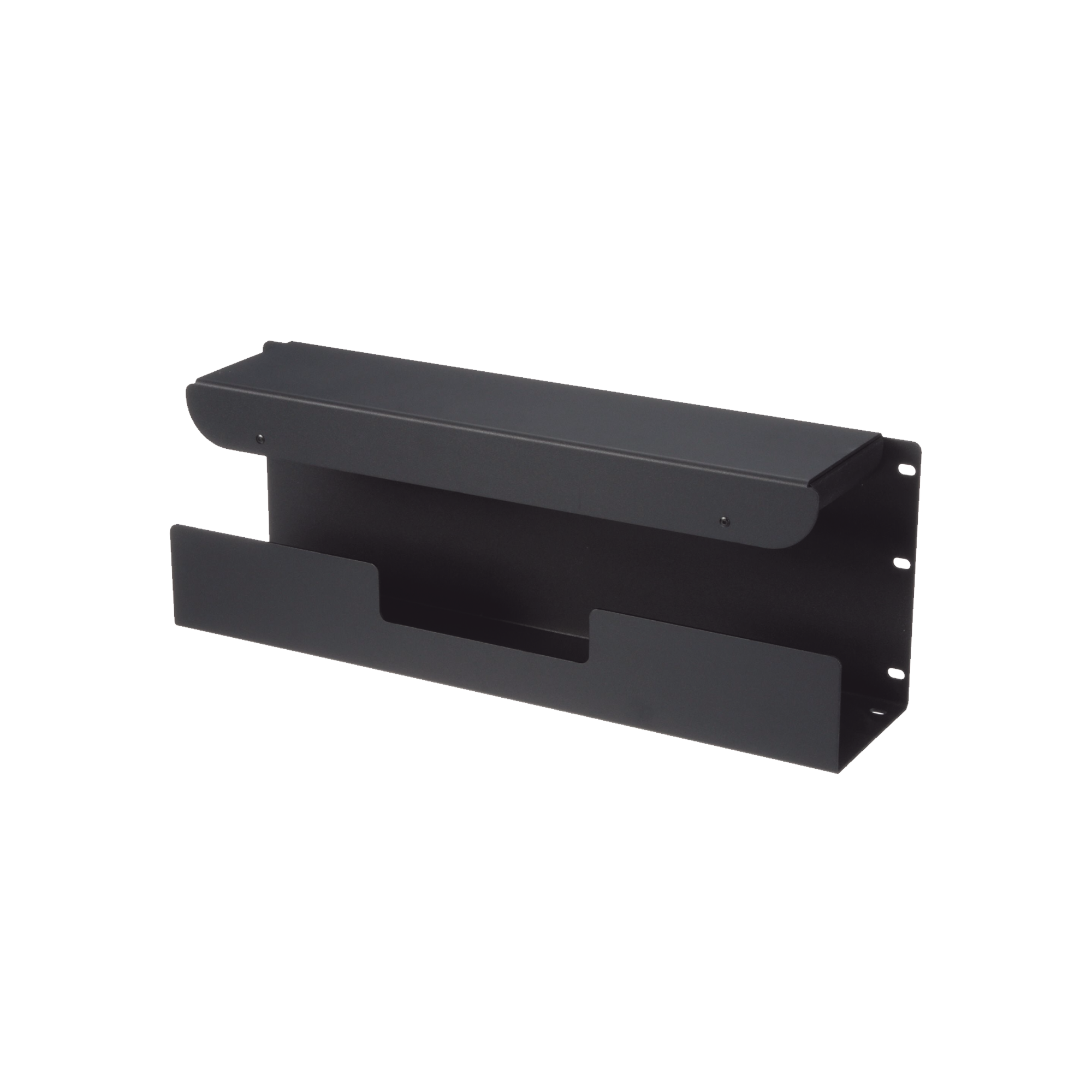Accesorio Pasacables Para Rack Estándar de 19 in, 4 UR, Capacidad de 260 Cables Cat6, 4.5 in de Profundidad, Color Negro