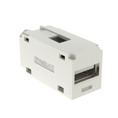 Módulo Acoplador USB 2.0, Hembra a Hembra, Tipo Mini-Com, Color Blanco Mate
