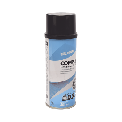 Limpiador desengrasante en aerosol dielectrico, para tarjetas electrónicas y circuitos, bote 454 ml