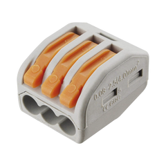 Conector Compacto para 1 Cable de Entrada 2 Cables de Salida / Cables Compatibles 12AWG-28AWG