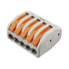 Conector Compacto para 1 Cable de Entrada 4 Cables de Salida / Cables Compatibles 12AWG-28AWG