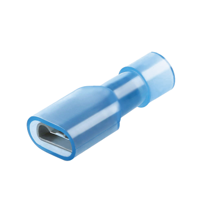 Terminal hembra aislada completa para cables 16 -14 AWG / Venta de bolsa en 25 piezas