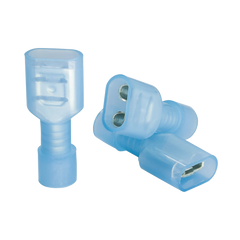 Terminal hembra aislada completa para cables 16 -14 AWG / Venta de bolsa en 25 piezas