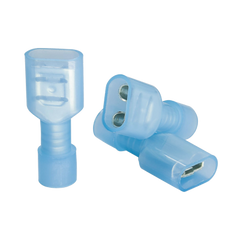 Terminal hembra aislada completa para cables 16 -14 AWG / Venta de bolsa en 25 piezas