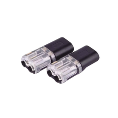 Bolsa con 25 conectores / Enchufables / Para 2 cables / compatibles en calibre 22 al 18 AWG