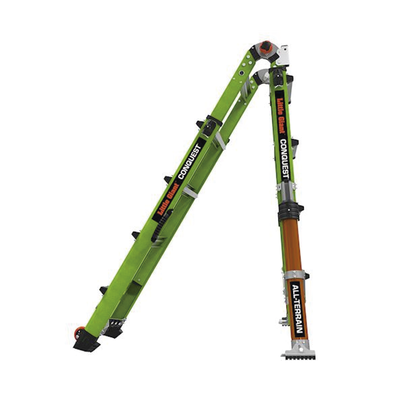 Escalera Multi-Posiciones de 6.7 m (22') para Suelos Inclinados o con Desniveles.