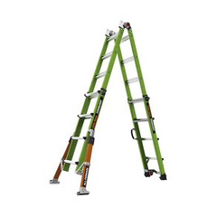 Escalera Multi-Posiciones de 6.7 m (22') para Suelos Inclinados o con Desniveles.