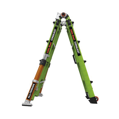 Escalera Multi-Posiciones de 6.7 m (22') para Suelos Inclinados o con Desniveles.