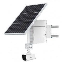 Camara con panel solar / Lente 4 MM / IP67 / 4G / Montaje para poste