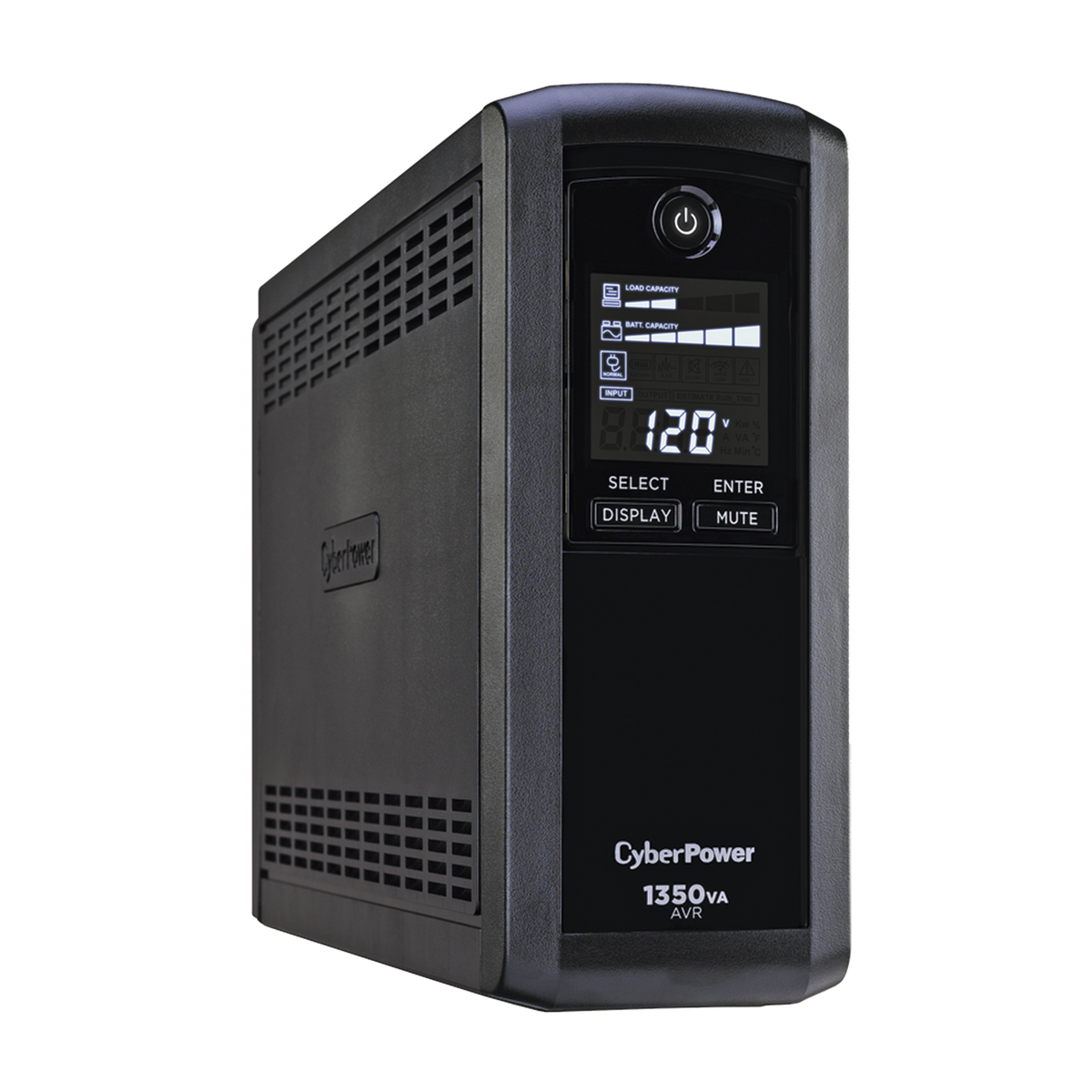 UPS de 1350 VA/815 W, Topología Línea Interactiva, Entrada 120 Vca NEMA 5-15P, Tipo Mini Torre, Con 10 Tomas NEMA 5-15R