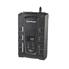 UPS de 825 VA/450 W, Topología Línea Interactiva, Entrada 120 Vca NEMA 5-15P, Tipo Gabinete Compacto, Con 8 Tomas NEMA 5-15R