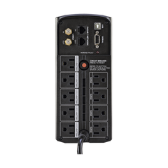 UPS de 850 VA/510 W, Topología Línea Interactiva, Entrada 120 Vca NEMA 5-15P, Tipo Mini Torre, Con 9 Tomas NEMA 5-15R