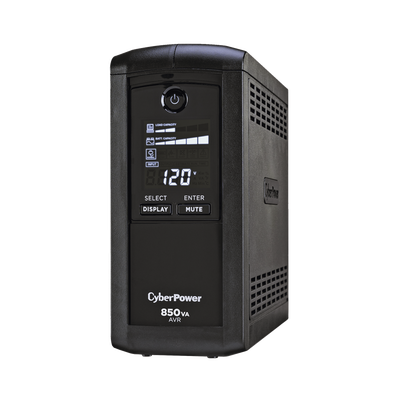 UPS de 850 VA/510 W, Topología Línea Interactiva, Entrada 120 Vca NEMA 5-15P, Tipo Mini Torre, Con 9 Tomas NEMA 5-15R