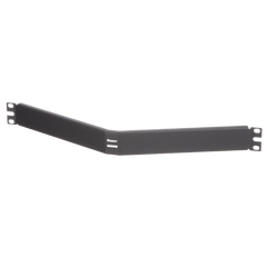 Tapa Ciega Para Rack Estándar de 19in, Angulado, de Acero, 1UR, Color Negro