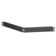 Tapa Ciega Para Rack Estándar de 19in, Angulado, de Acero, 1UR, Color Negro