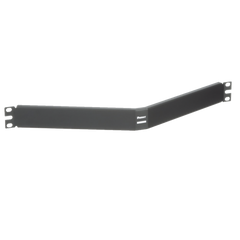 Tapa Ciega Para Rack Estándar de 19in, Angulado, de Acero, 1UR, Color Negro
