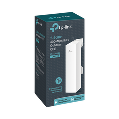 Punto de Acceso WI-Fi  N 300Mbps en 2.4GHz, 2 antenas integradas de 9dBi, MIMO 2X2.