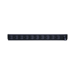 PDU Básico Para Distribución de Energía, Con 10 Tomas NEMA 5-15R Traseras, 1UR, 15 Amp, 120 Vca