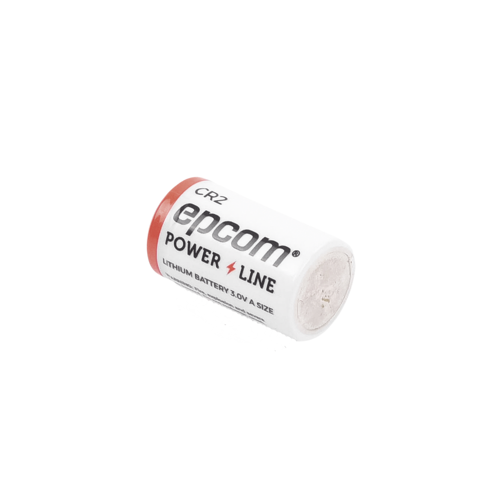 Batería de Litio CR2 / 3V / 850 mAh / No Recargable / Sello Hermético Vidrio-Metal / Operación -40°C a +60°C
