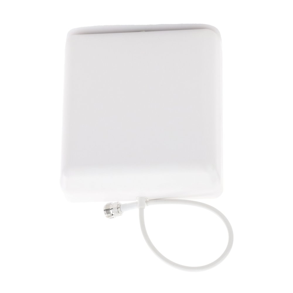 Antena direccional tipo Panel para interior/ Cubre 698-960 MHz, 1710-2700 MHz/ Ganancia 4-6 dBi, 8 dBi/ Conector N-Hembra/ Incluye montaje para pared.