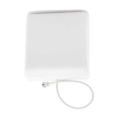 Antena direccional tipo Panel para interior/ Cubre 698-960 MHz, 1710-2700 MHz/ Ganancia 4-6 dBi, 8 dBi/ Conector N-Hembra/ Incluye montaje para pared.