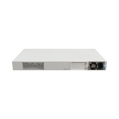 Cloud Router Switch 16 puertos, 8 PoE+ y 8 PoE++, Fuentes redundantes Hot-Swap