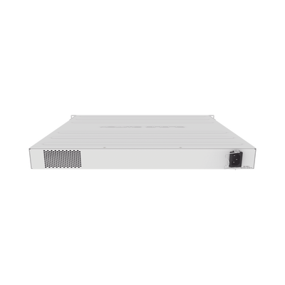 Cloud Router Switch 48 puertos PoE 802.3af/at Gigabit, 4 puertos SFP+ 10G, 2 puertos QSFP+ 40G, Montaje en Rack