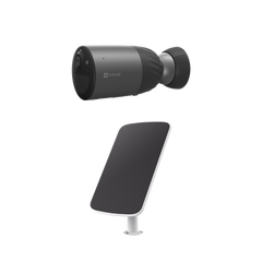 Kit de Camara de Batería Recargable (No Cables) / WiFi / Memoria Interna de 32 GB / Incluye 1 pieza de CS-BC1C y 1 Pieza de CS-CMT-SOLARPANEL-C