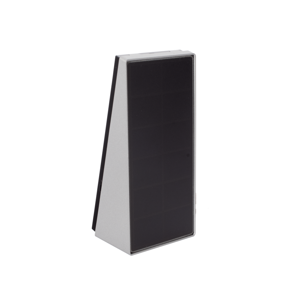 Doorbell de Batería Recargable con Transformador de 5Vcc o Panel Solar (Incluye Panel) / 3 megapíxel / Doble Lente / Protección IP65 / Audio de Dos Vías