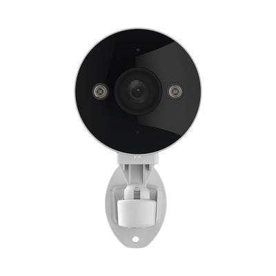 Cámara IP Exterior PoE / Color Night Vision / 3 Megapixel (2K) / AI Detección Humana y Vehiculos / H.265 / Vision Nocturna a Color / IP67 / Audio Bidireccional / Luz y Sirena / Micro SD