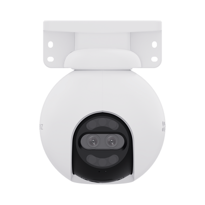Cámara PT / Wi-Fi / Lente Dual / Panorámica 360° / Resolución 4K / Visión Nocturna ColorFULL  / IA Detección de Humanos y Vehiculos / Alarma con Sirena y Luz / IP65