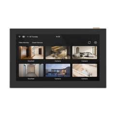 Pantalla Inalámbrica / Con Batería Recargable 4600mAh / Wi-Fi / Ideal Para Escritorio o Pared  / Vista en Vivo de Cámaras EZVIZ / Compatible con Videoportero CS-HP7  para ver Cámara y Apertura Remota  / Audio de Dos Vías