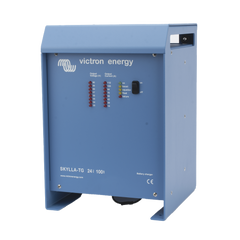 Skylla-TG 24/80 / Cargador de Baterías para Ambientes Marinos 24 V, 80 A / Bancos de 400 a 800 Ah