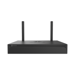 NVR Inalámbrico (WiFi) de 8 Canales IP / Admite Cámaras hasta 5 Megapixel (3K) / Salidas HDMI y VGA  / H.265 / Almacenamiento Expandible hasta 8 TB