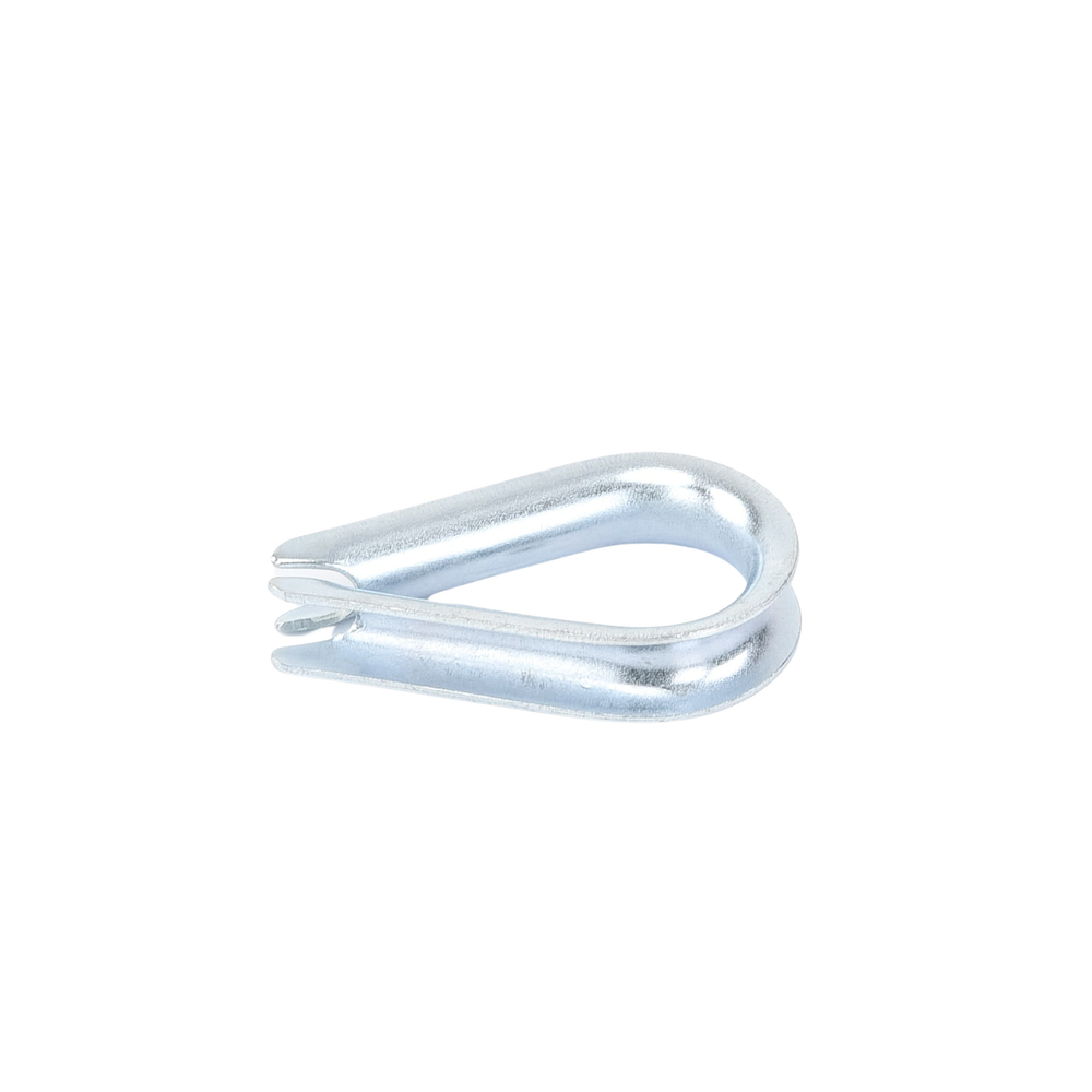 Cuello/ Guardacabo/ Rozadera para Cable de 1/4" de Acero Galv. por Inmersión.