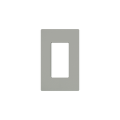 Placa de pared 1 espacio, para atenuador (dimmer), switch ó control remoto PICO inalámbrico.
