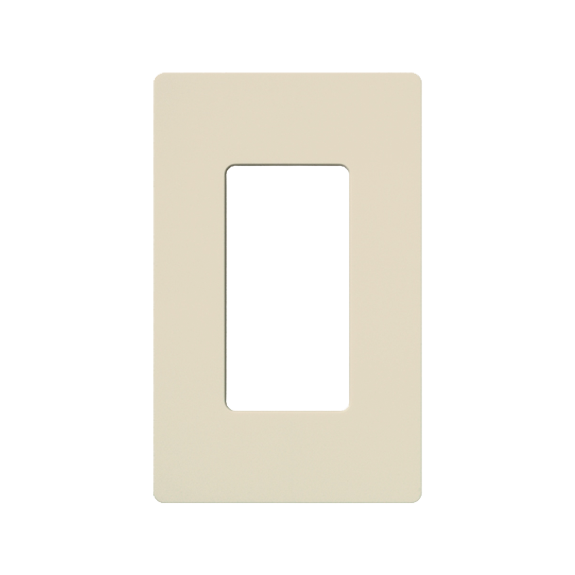 Tapa Color Light Almond para interruptor o dimmer Lutron, 1 gang, limpio y moderno