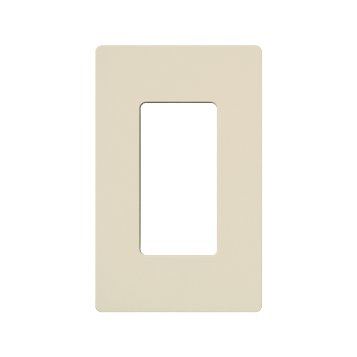 Tapa Color Light Almond para interruptor o dimmer Lutron, 1 gang, limpio y moderno