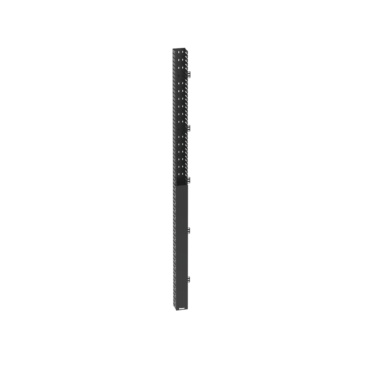 Organizador Vertical IN-Cabinet, Sencillo (Solo Frontal), Para Uso Con Gabinetes Panduit, 40 UR, 4.2 in de Ancho, Color Negro