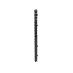 Organizador Vertical IN-Cabinet, Sencillo (Solo Frontal), Para Uso Con Gabinetes Panduit, 40 UR, 4.2 in de Ancho, Color Negro