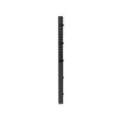 Organizador Vertical IN-Cabinet, Sencillo (Solo Frontal), Para Uso Con Gabinetes Panduit, 40 UR, 4.2 in de Ancho, Color Negro