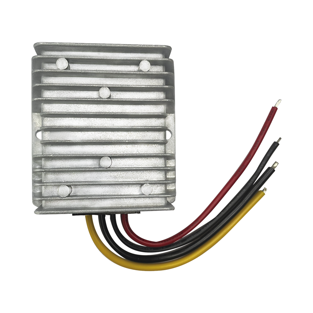 Convertidor DC-DC / 12V a 24V / 240W / 10A / Eficiencia 93% / IPX7 / Protecciones Múltiples / Industrial