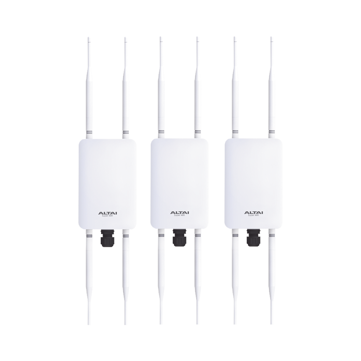 Kit 3 Puntos de Acceso CX-200, Wave2, Dual Band, Antenas Omnidireccionales 5 dBi