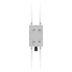 Punto de Acceso Súper WiFi 6 y PTMP para Exterior, Hasta 250 m de Cobertura, Doble Banda Simultanea, 574 Mbps en 2.4 GHz y 1.2 Gbps en 5GHz, 256 Usuarios Concurrentes  por Banda,  Administración en Nube Gratis con INSIGHTS