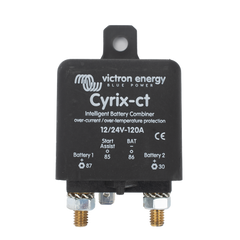 Cyrix-CT 12/24 V 120 A / Combinador Inteligente de Baterías en Vehículos y Embarcaciones