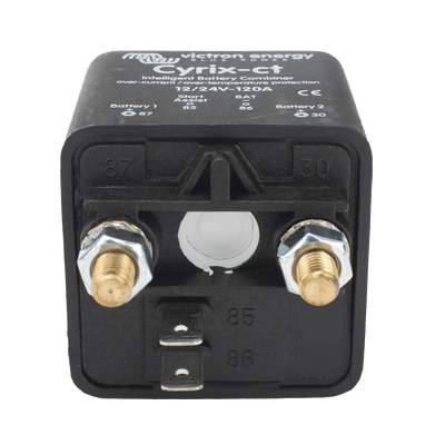 Cyrix-CT 12/24 V 120 A / Combinador Inteligente de Baterías en Vehículos y Embarcaciones