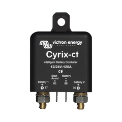 Cyrix-CT 12/24 V 120 A / Combinador Inteligente de Baterías en Vehículos y Embarcaciones