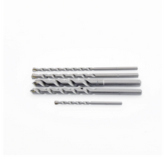 Juego de 5 Pzas. de Broca para Concreto, Zanco Recto (3/16", 1/4", 5/16", 3/8" y 1/2").