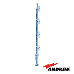 Antena base de 4 dipolos, rango de frecuencia 450 - 470 MHz, alta ganancia
